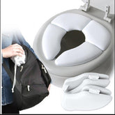 Soft Skin-Friendly Children Folding Potty Seat Cover Baby Travel Folding Padded Toilet Seat Toilet Training